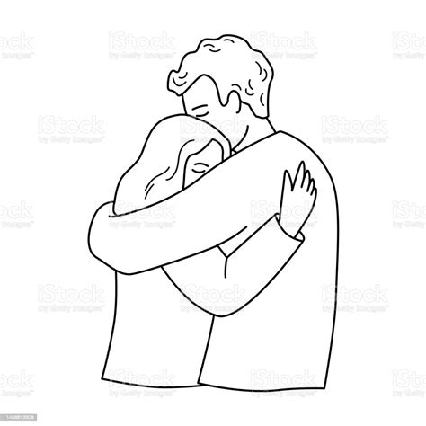 男と女が抱き合っている 2人のベクターアート素材や画像を多数ご用意 2人 抱きしめる 男性 Istock