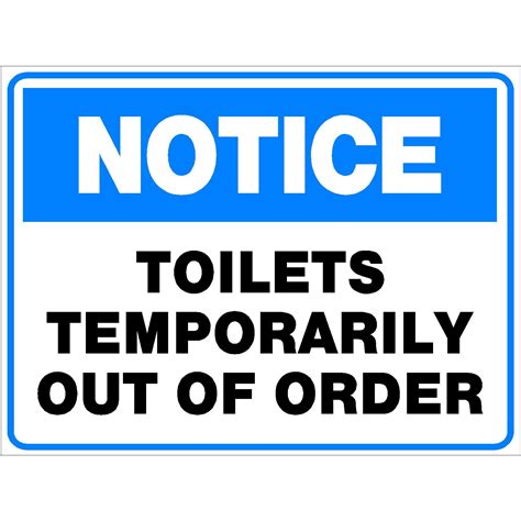 Are The Toilets At Your Place Of Work Out Of Order Or Broken Out Of