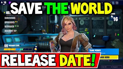 Best expeditions to prioritize in fortnite save the world. FORTNITE "SAVE THE WORLD FREE" RELEASE DATE CHANGED! (SAVE ...