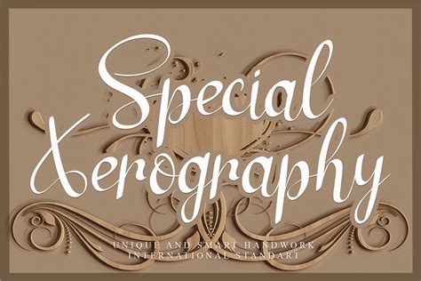 Special Xerography Font By Babyart · Creative Fabrica