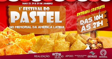 1º Festival Do Pastel No Memorial Da América Latina
