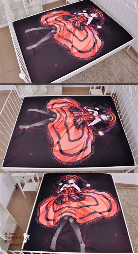 Brand New Kurumi Tokisaki Date A Live Japanese Anime Bed Blanket 10 · Anime Dakimakura Pillow