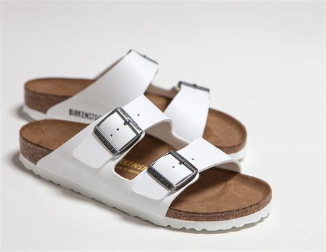 James Perse Birkenstock Mens Arizona Suede Sandal In White For Men Lyst