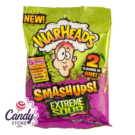 Warheads Smashups 2oz Bag 12ct