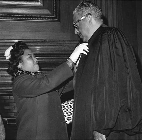 President george hw bush nominated him in 1991 to. 51 years ago today Thurgood Marshall was sworn in as the ...