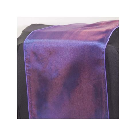 Organza Table Runner Dark Purple Table Linens From Chair Cover Depot