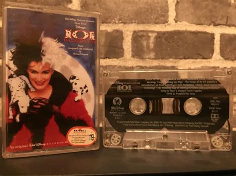 101 Dalmatians Original Soundtrack Ost Score Cassette Tape Walt Disney