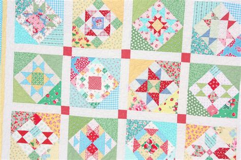 Finished Block Of The Month Quilt Diary Of A Quilter A Quilt Blog