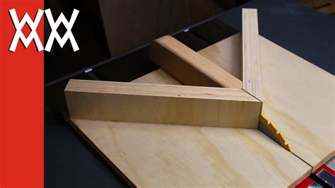 Make A Miter Sled For Your Table Saw Improved Version Youtube
