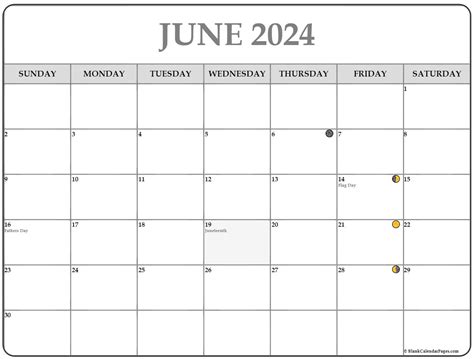 June 2022 Lunar Calendar Moon Phase Calendar
