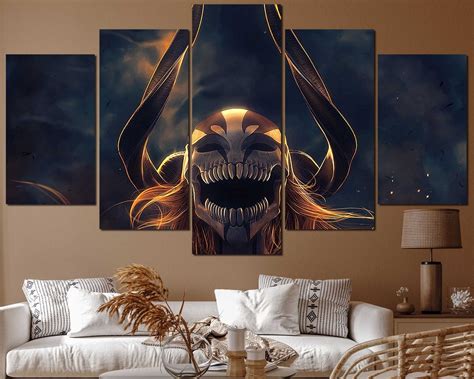 5 Piece Poster Set Canvas Art Wall Decoration Home Etsy