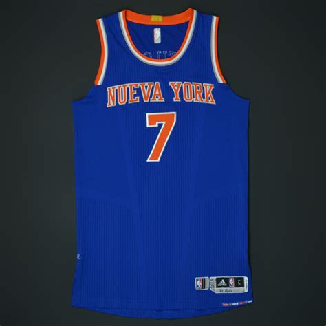 Originally posted on fadeaway world. Carmelo Anthony - New York Knicks - Game-Worn "NOCHES ...
