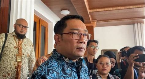 Ridwan Kamil Sebut Jabar Dalam Kondisi Bagus Ibarat Mobil Penjabat