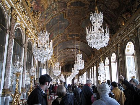 The Hall Of Mirrors In Versailles