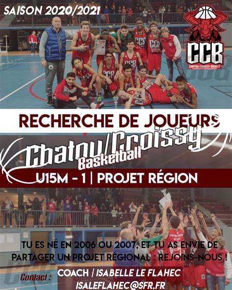 Recrutements Saison 20202021 Chatou Croissy Basket