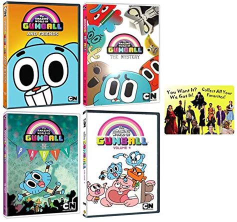 the amazing world of gumball 48 complete episodes dvd collection with bonus art card amazon de