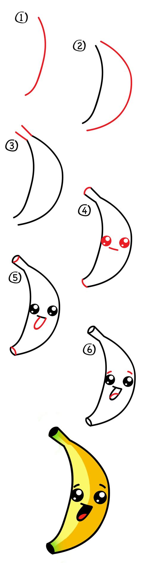Https://tommynaija.com/draw/how To Draw A Banana With A Face