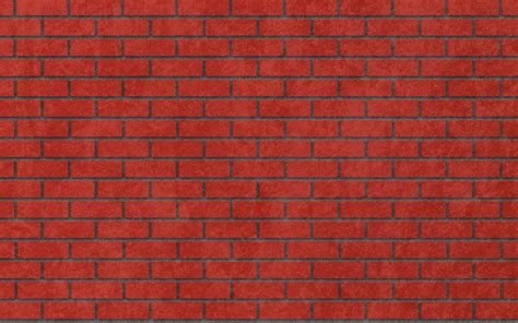 Download Wallpapers 4k Red Brickwall Macro Red Bricks Bricks