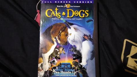 Openingclosing To Cats And Dogs Full Screen Version 2001 Dvd Youtube