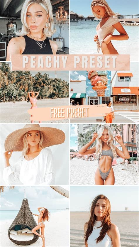 Get them here for free to easily get the best look for your photos. Get Peachy Mobile Preset for FREE | Free lightroom presets ...