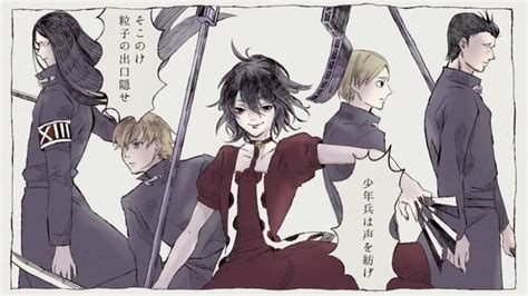 Juuzou Suzuya Wearing His Black Dress From Tgre With His Squad By 凜グール