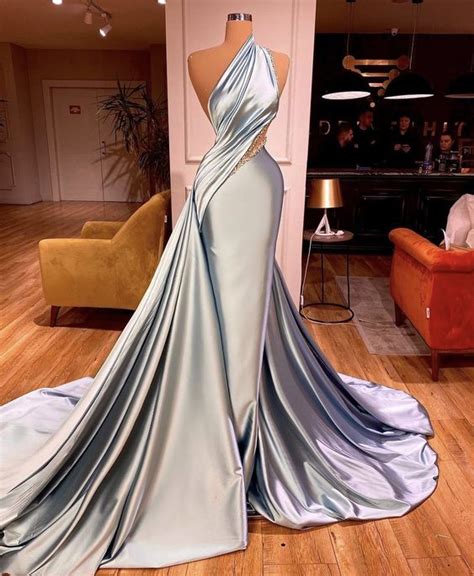 one shoulder prom dresses 2023 beaded satin a line detachable satin elegant prom gown 2024 ves