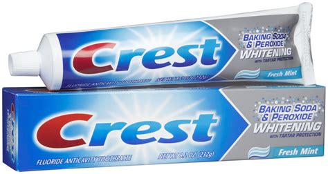 Crest Baking Soda And Peroxide Whitening Toothpaste 82 Oz Tagsaleco