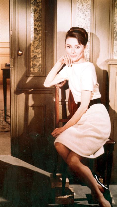 Audrey Hepburn In Charade 1963 Dir Stanley Donen Audrey Hepburn