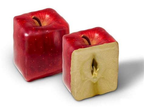 Square Apples And Buddha Peaches How Firm Makes Bizarre Shaped Fruit
