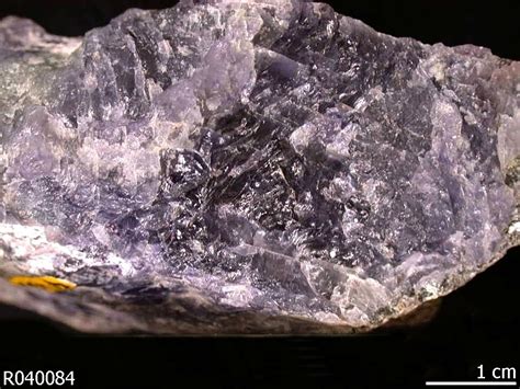 Cordierite Mg2al4si5o18 Norway Source University Of Arizona Mineral
