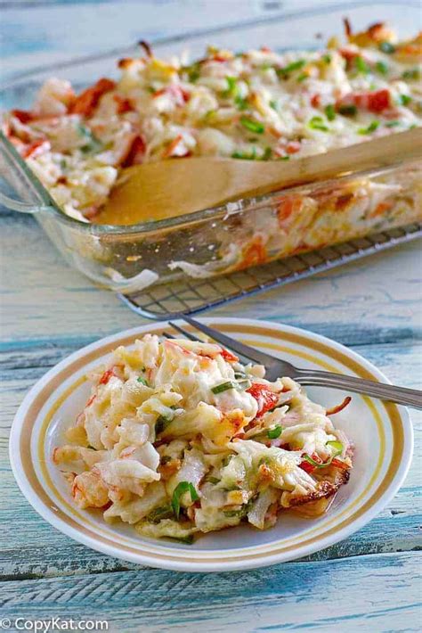Become a member, post a recipe and get free nutritional seafood casseroles. The best baked crab casserole with lobster and shrimp. It's creamy, cheesy and loaded with ...