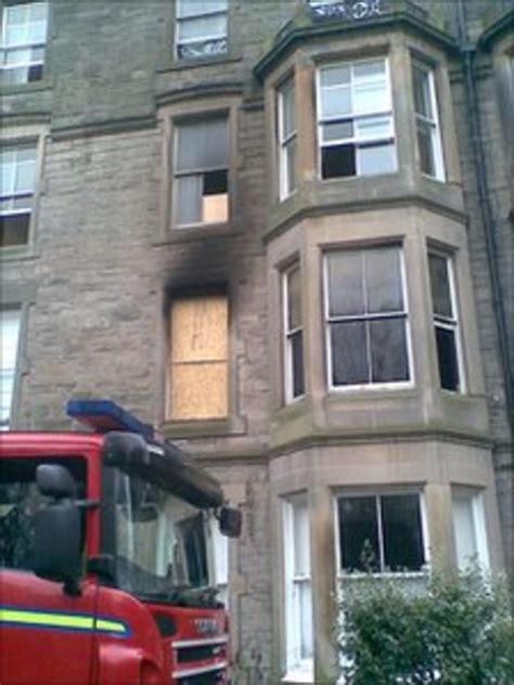 Woman Killed In Ferocious Fire In Edinburgh Bbc News