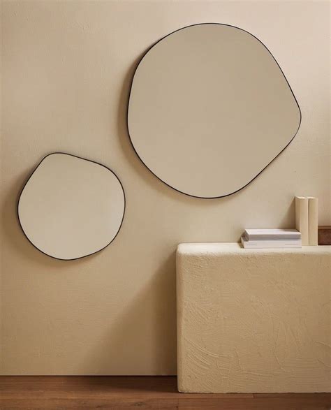Irregular Mirrorasymmetrical Mirroraesthetic Mirror Wall Decor