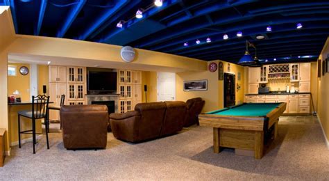 Lower ceiling height is a common issue in older homes that may not have been built with the intention of having the basement finished. Basement Ceiling Ideas with Beautiful Finishing ...