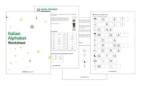 13 Best Images Of Fun Italian Worksheets Connecting W