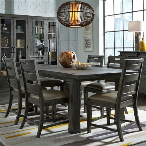 To make your dining room area look more stylish and unique, it is necessary to combine modern elements that would match the style of the dining chairs. Abington 7 Piece Dining Room (Table with 6 Side Chairs ...
