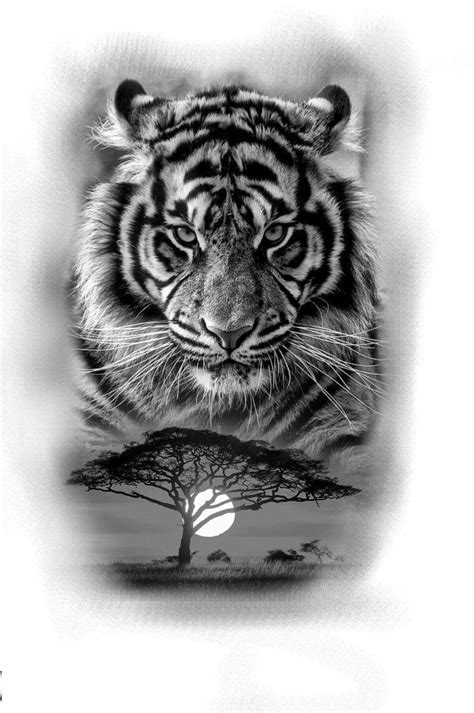 Pin By Cristian Peñaloza Trilleras On Tygrysy Tiger Tattoo Design