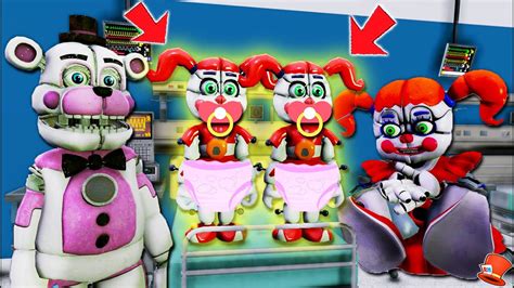 Funtime Freddy And Circus Baby Have Twin Babies Gta 5 Mods Fnaf