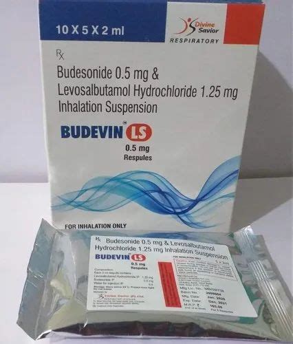 Budesonide 05 Mg And Levosalbutamol Hydrochloride 125 Mg Inhalation