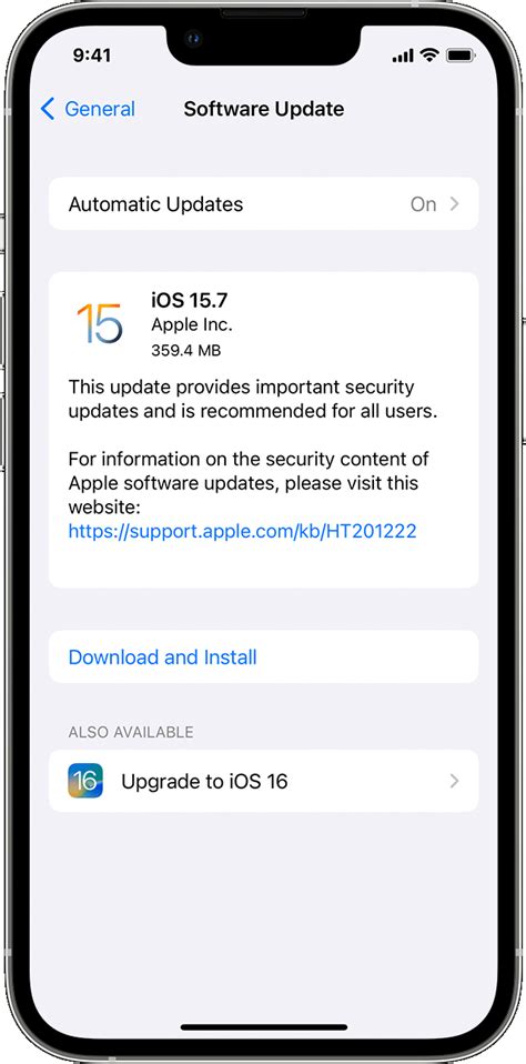 Update Your Iphone Or Ipad Apple Support