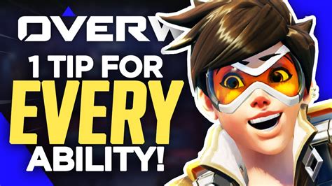 1 Advanced Tip For Every Hero Ability In Overwatch Youtube