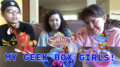 Unboxing My Geek Box Kids Girls🌞2018 Youtube