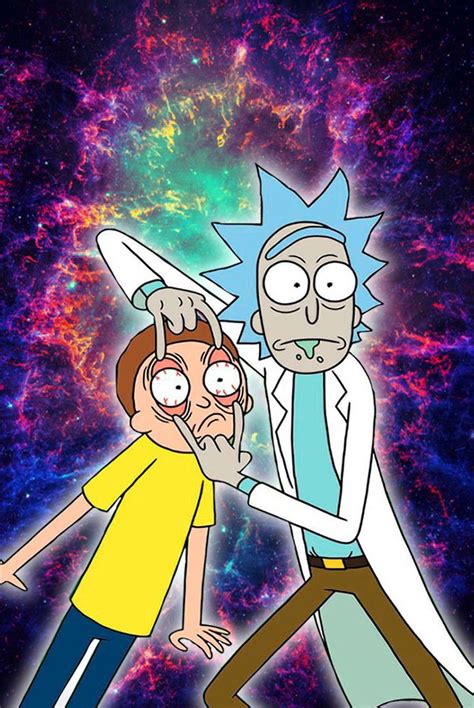 Rick And Morty Wallpaper De Desenhos Animados Tela De Desenho