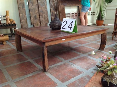 Dimensions 19w x 15l x 15h weights 70 Handcrafted reclaimed loom teak wood coffee table from ...