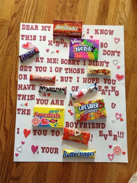 Cute Boyfriend Gifts Diy Valentine S Day Gifts For Boyfriend Handmade
