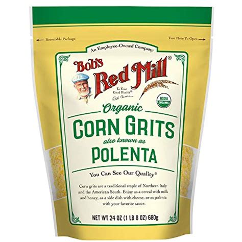 Bobs Red Mill Organic Corn Grits Oz Polenta 24 Ounce
