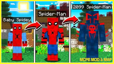 Spiderman Mod Minecraft Apk للاندرويد تنزيل