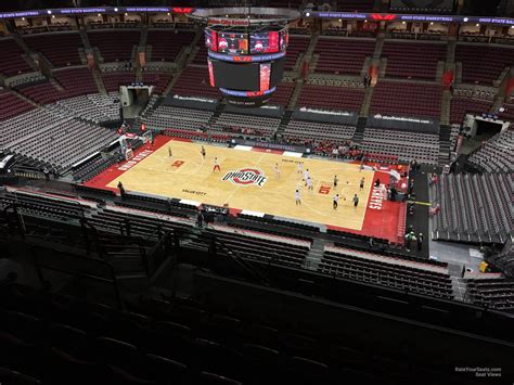 Schottenstein Center Section 321 Ohio State Basketball
