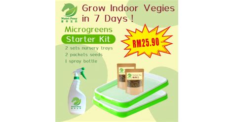 Microgreens Growing Starter Kit