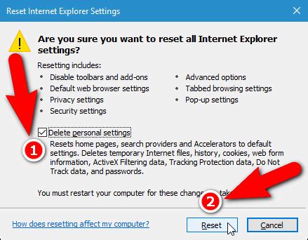 If you were filling out a form, that data will be lost. How to Reset Your Web Browser To Its Default Settings